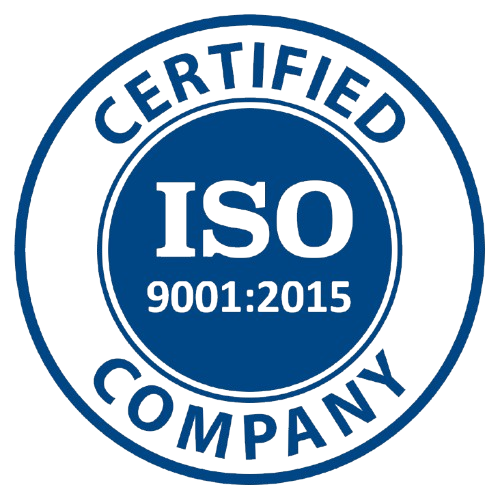 ISO 9001:2015 certified company